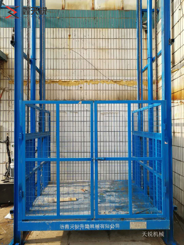 金华室外贴墙导轨式升降机