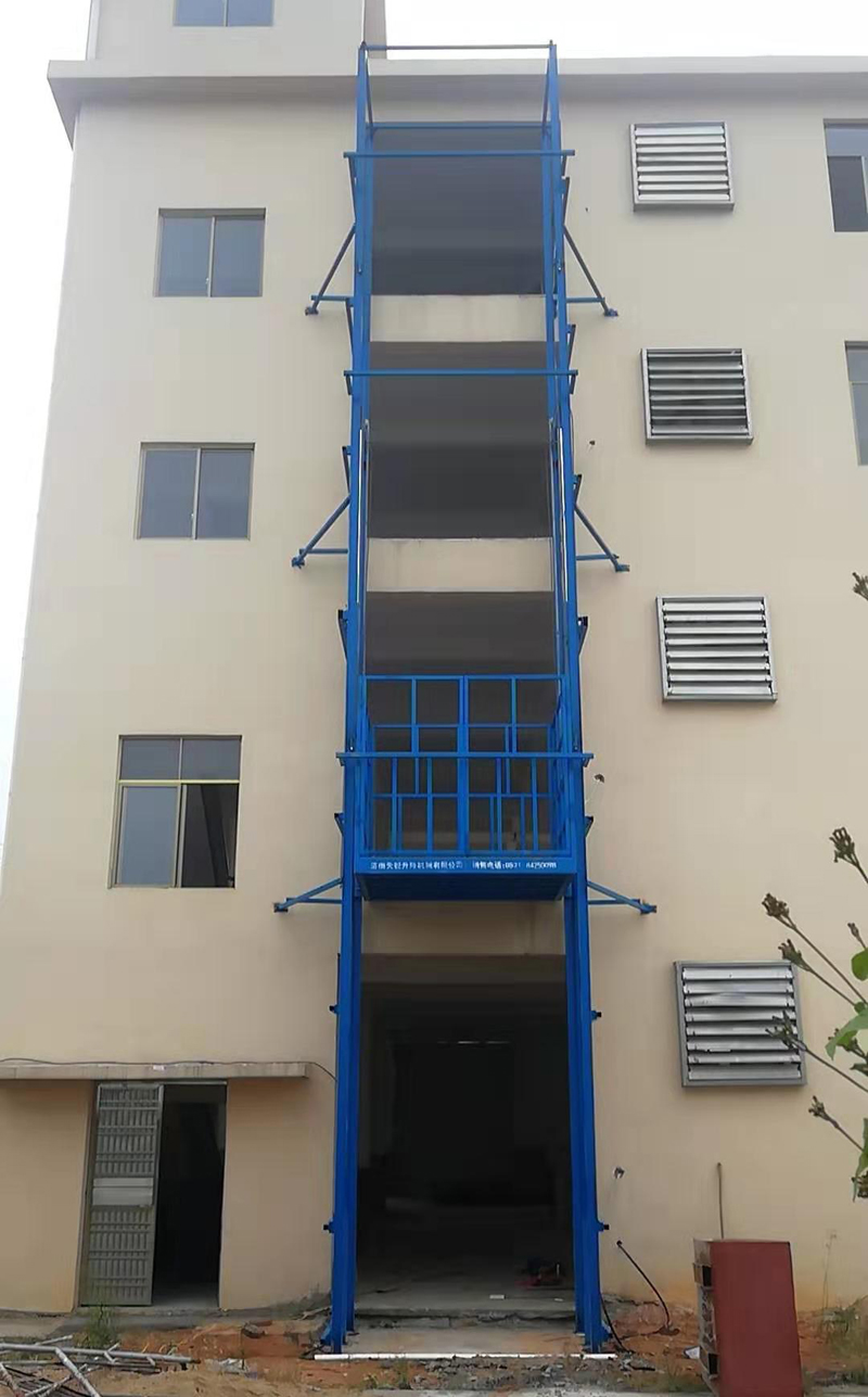 金华室外导轨式升降平台